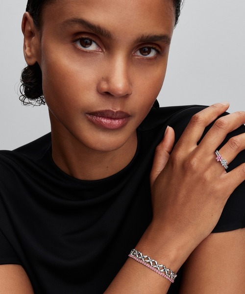 PANDORA(パンドラ)の「スパークリング シルバー フラワー リング(リング・レディース・シルバー・60/58/56/54/52/50/48)」の4枚目の写真