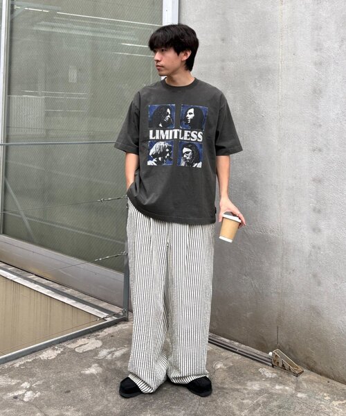 CIAOPANIC TYPY（チャオパニックティピー）の「【ユニセックス】【プラスサイズあり】【SWITCH RECORD】ヴィンテージフェードツアーTee（Tシャツ/カットソー・レディース・ホワイト/グリーン/ブラック/グレー・XX-LARGE/LARGE/MEDIUM）」の8枚目の写真