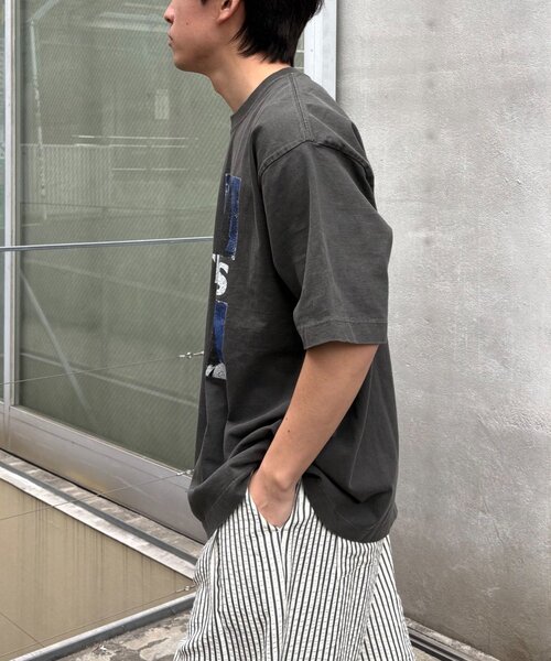 CIAOPANIC TYPY（チャオパニックティピー）の「【ユニセックス】【プラスサイズあり】【SWITCH RECORD】ヴィンテージフェードツアーTee（Tシャツ/カットソー・レディース・ホワイト/グリーン/ブラック/グレー・XX-LARGE/LARGE/MEDIUM）」の19枚目の写真