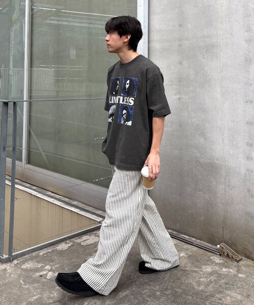 CIAOPANIC TYPY（チャオパニックティピー）の「【ユニセックス】【プラスサイズあり】【SWITCH RECORD】ヴィンテージフェードツアーTee（Tシャツ/カットソー・レディース・ホワイト/グリーン/ブラック/グレー・XX-LARGE/LARGE/MEDIUM）」の21枚目の写真