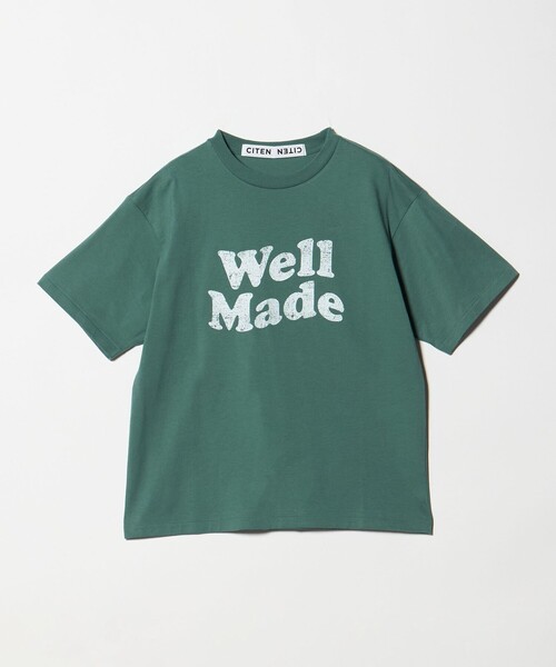 CITEN(シテン)の「<CITEN>WELL MADEプリントT(Tシャツ/カットソー・レディース・ケリーグリーン/グレー系/イエロー・FREE)」の19枚目の写真