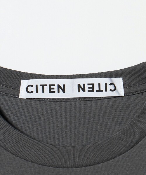 CITEN(シテン)の「<CITEN>WELL MADEプリントT(Tシャツ/カットソー・レディース・ケリーグリーン/グレー系/イエロー・FREE)」の22枚目の写真