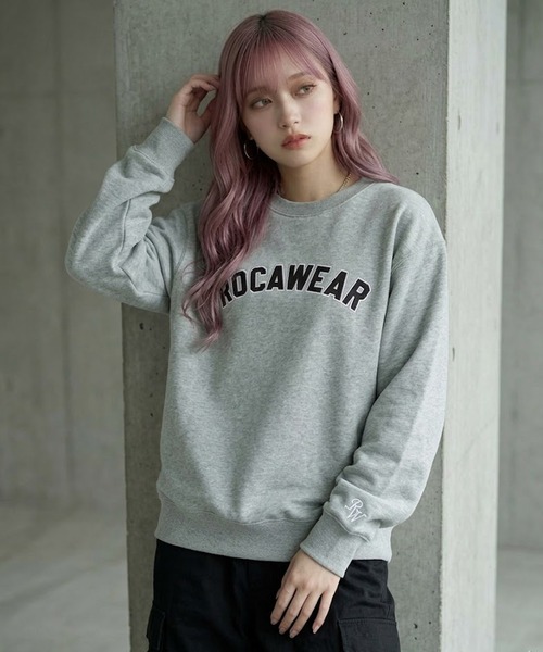 ROCAWEAR(ロカウェア)の「ROCAWEAR/ロカウェア COLLEGESWEAT SHIRT(CN)(スウェット・メンズ・グレー/ブラック・XX-LARGE/X-LARGE/LARGE/MEDIUM/SMALL)」の19枚目の写真