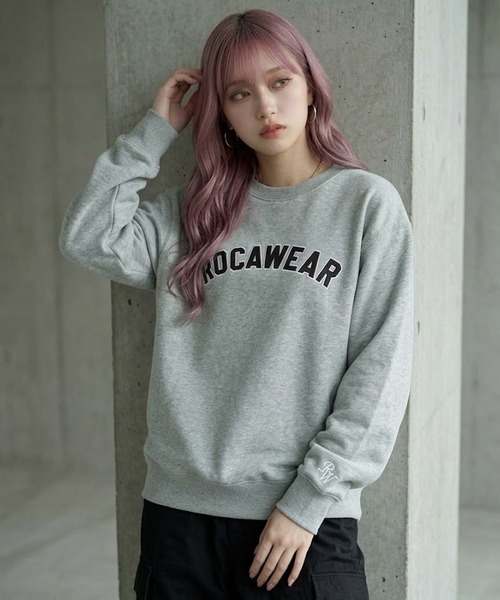 ROCAWEAR(ロカウェア)の「ROCAWEAR/ロカウェア COLLEGESWEAT SHIRT(CN)(スウェット・メンズ・グレー/ブラック・XX-LARGE/X-LARGE/LARGE/MEDIUM/SMALL)」の22枚目の写真