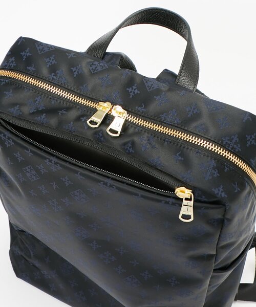 russet（ラシット）の「ナイロンリュックサック（バックパック/リュック・レディース・ブラック/ネイビー・FREE）」の13枚目の写真