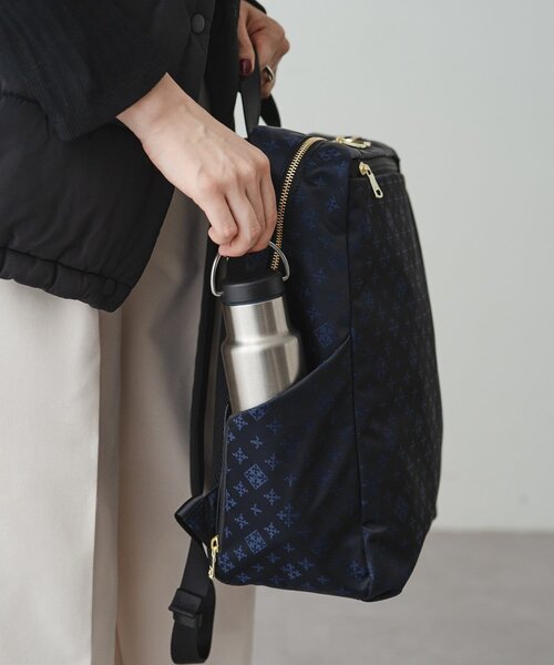 russet（ラシット）の「ナイロンリュックサック（バックパック/リュック・レディース・ブラック/ネイビー・FREE）」の22枚目の写真