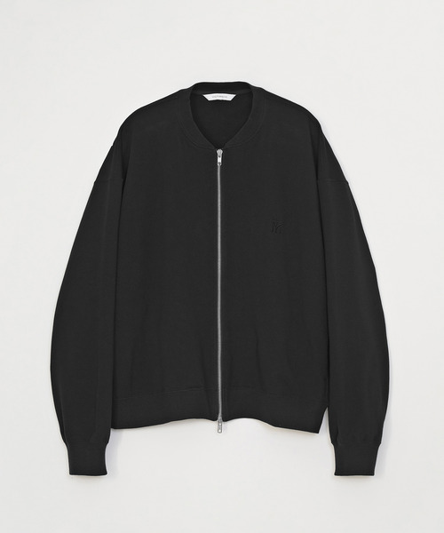 VICTIM(ヴィクティム)の「VICTIM ヴィクティム / ZIP-UP SWEAT ジップアップスウェットブルゾン / VTM-26-CS-002(MA-1・メンズ・ブラック/ネイビー/ベージュ・1/3/2)」の2枚目の写真