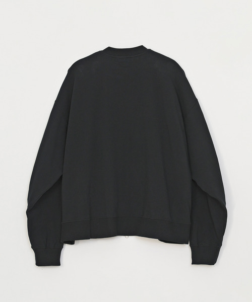 VICTIM(ヴィクティム)の「VICTIM ヴィクティム / ZIP-UP SWEAT ジップアップスウェットブルゾン / VTM-26-CS-002(MA-1・メンズ・ブラック/ネイビー/ベージュ・1/3/2)」の7枚目の写真