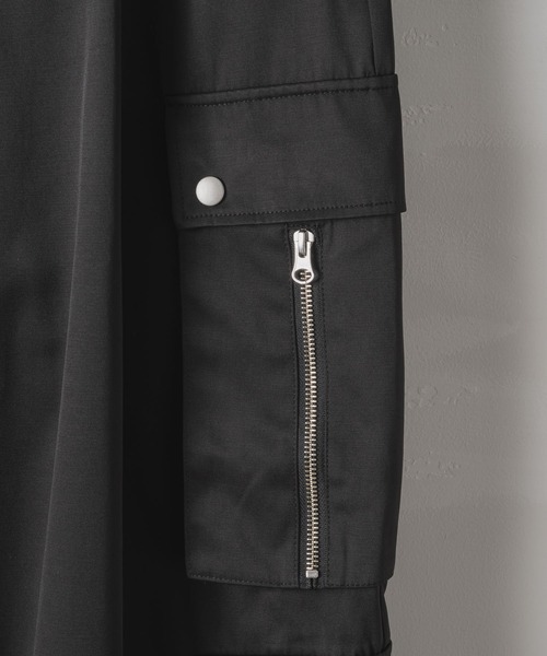 DOOPZ（ドープス）の「Tech Cargo Wide Pants - テクニカルカーゴワイドパンツ（カーゴパンツ・メンズ・ブラック・SMALL/LARGE/MEDIUM）」の5枚目の写真