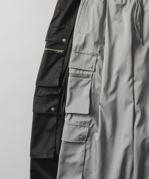 DOOPZ（ドープス）の「Tech Cargo Wide Pants - テクニカルカーゴワイドパンツ（カーゴパンツ・メンズ・ブラック・SMALL/LARGE/MEDIUM）」の15枚目の写真