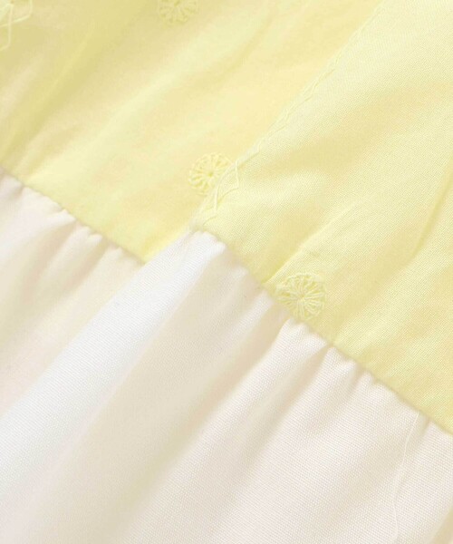 SLAP SLIP（スラップスリップ）の「【SWIMMERｘサンリオキャラクターズｘSLAPSLIP】フレアスカートレース付きワンピース(80~130cm)（ワンピース・キッズ・イエロー系その他/ピンク系その他・130cm/120cm/100cm/110cm/90cm/80ｃｍ）」の7枚目の写真