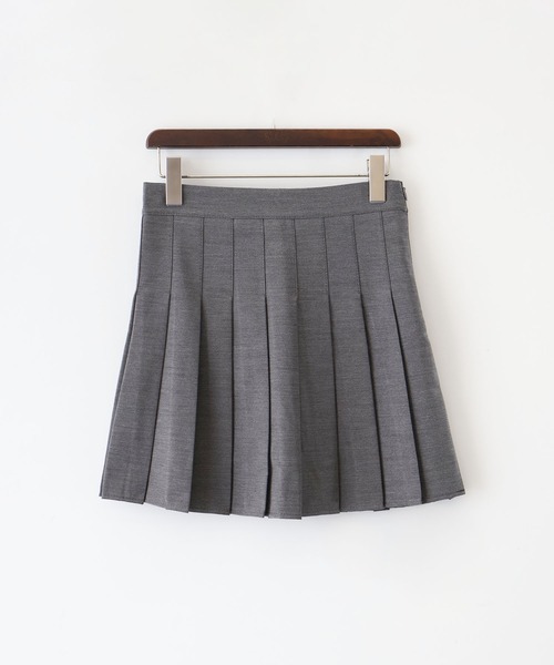 SpRay（スプレイ）の「プリーツミニスカート（スカート・レディース・ブラック/グレー・SMALL/MEDIUM）」の4枚目の写真