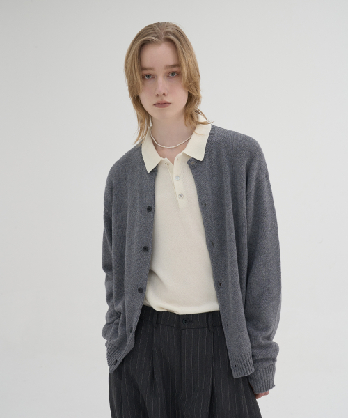 NOUN(ノウン)の「essential collar knit (ivory)(ニット/セーター・メンズ・その他・1/2)」の4枚目の写真