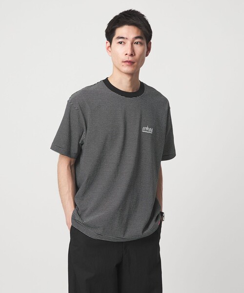 セール】＜Manhattan Portage＞ ロゴ ボーダー Tシャツ（Tシャツ