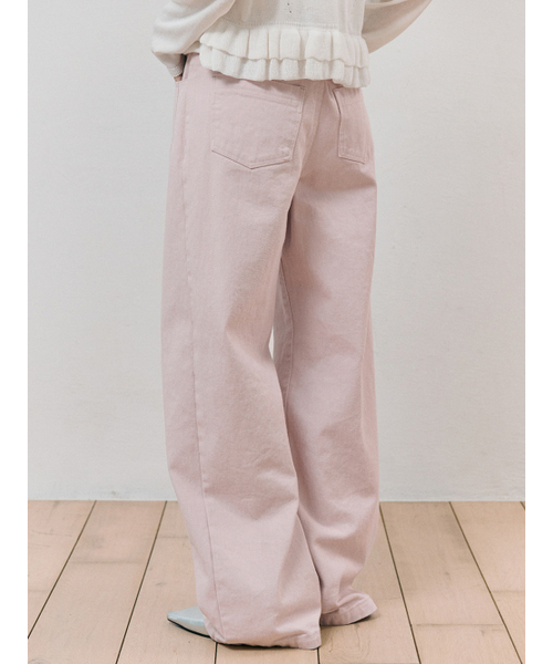 ETMON(エトモン)の「Pintuck Cotton Pants, Pink(その他パンツ・レディース・その他・SMALL/MEDIUM)」の5枚目の写真