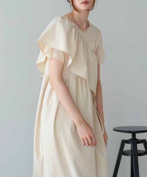Bab(バブ)の「【S・Mサイズ展開あり】マルチWAYビスチェセットワンピース(ワンピース・レディース・ホワイト系その他/グレー・MEDIUM/SMALL)」の12枚目の写真