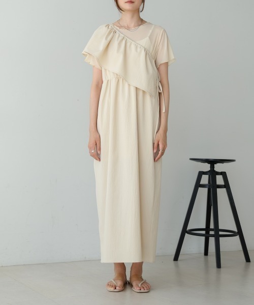 Bab(バブ)の「【S・Mサイズ展開あり】マルチWAYビスチェセットワンピース(ワンピース・レディース・ホワイト系その他/グレー・MEDIUM/SMALL)」の16枚目の写真