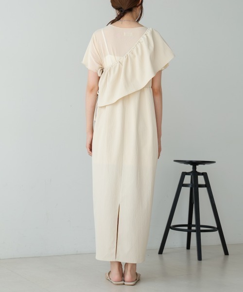 Bab(バブ)の「【S・Mサイズ展開あり】マルチWAYビスチェセットワンピース(ワンピース・レディース・ホワイト系その他/グレー・MEDIUM/SMALL)」の18枚目の写真
