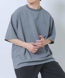 ITEMS URBANRESEARCH | 2wayストレッチクルーネック布帛Tシャツ(Tシャツ/カットソー)