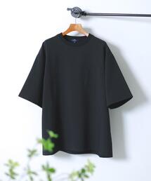 ITEMS URBANRESEARCH | 2wayストレッチクルーネック布帛Tシャツ(Tシャツ/カットソー)
