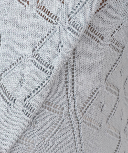 EDIT. FOR LULU（エディットフォールル）の「【EUCHRONIA/ユークロニア】Silk lace cardigan（ニット/セーター・レディース・サックスブルー・FREE）」の18枚目の写真
