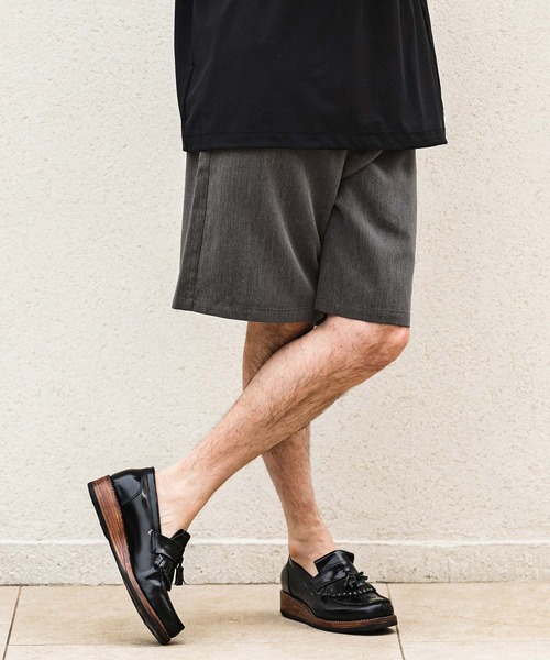 CAMBIO(カンビオ)の「mp14963- Daily Chambray Shorts ショートパンツ(S600126cmb)(その他パンツ・メンズ・ネイビー/ブラック・L/M/S)」の9枚目の写真