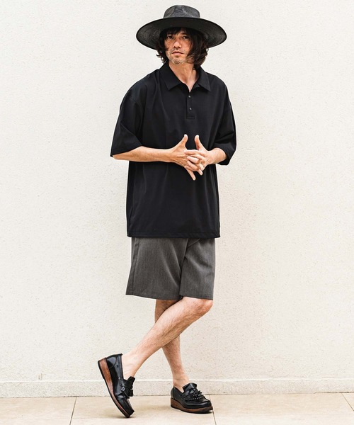 CAMBIO(カンビオ)の「mp14963- Daily Chambray Shorts ショートパンツ(S600126cmb)(その他パンツ・メンズ・ネイビー/ブラック・L/M/S)」の13枚目の写真