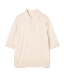 GALERIE VIE（ギャルリー ヴィー）の「【WEB先行予約】クレープコットン ポロカラープルオーバー（ニット/セーター）」