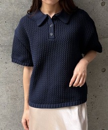 MESH POLO KNIT（ﾒｯｼｭﾎﾟﾛﾆｯﾄ）