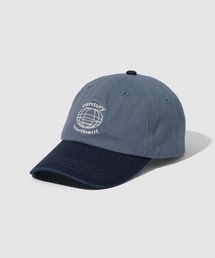 NAVY（ネイビー）の「【NAVY / ネイビー】 ツイル モチーフ刺繍 配色キャップ（キャップ）」