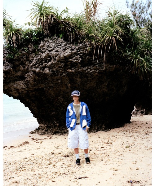 SUNLOVE(サンラブ)の「Quiet Mesh Trucker Cap(キャップ・レディース・ネイビー/アイボリー・FREE)」の9枚目の写真