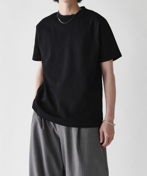 Lui's（ルイス）の「サマーミラノベーシックTシャツ（Tシャツ/カットソー・メンズ・ホワイト/ブラック/チャコールグレー・S/M）」の12枚目の写真