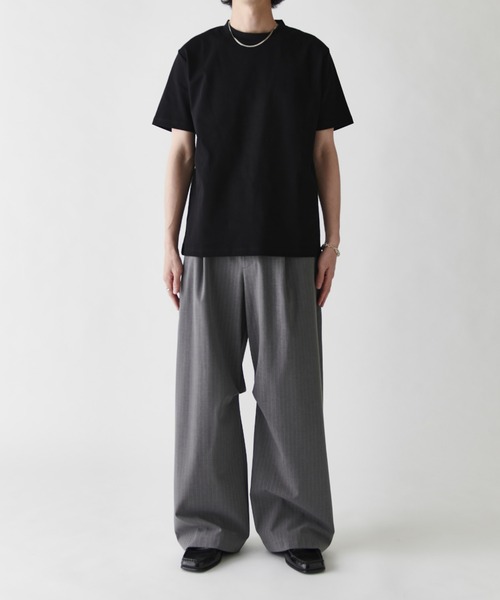 Lui's（ルイス）の「サマーミラノベーシックTシャツ（Tシャツ/カットソー・メンズ・ホワイト/ブラック/チャコールグレー・S/M）」の16枚目の写真