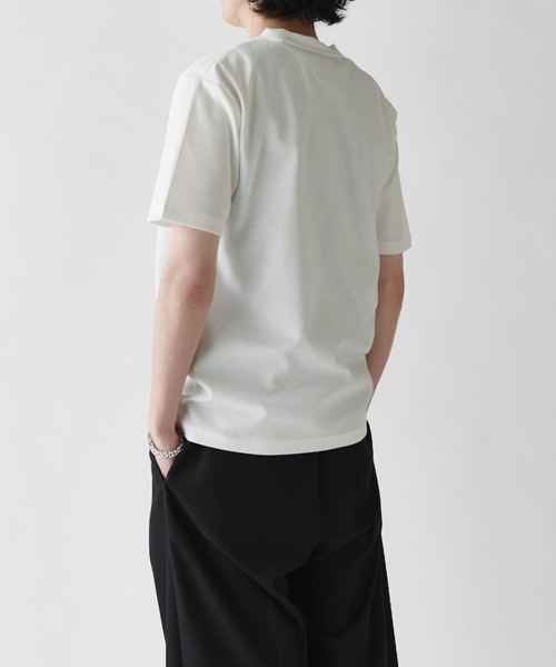 Lui's（ルイス）の「サマーミラノベーシックTシャツ（Tシャツ/カットソー・メンズ・ホワイト/ブラック/チャコールグレー・S/M）」の7枚目の写真