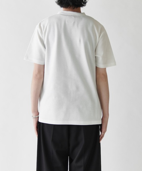 Lui's（ルイス）の「サマーミラノベーシックTシャツ（Tシャツ/カットソー・メンズ・ホワイト/ブラック/チャコールグレー・S/M）」の8枚目の写真