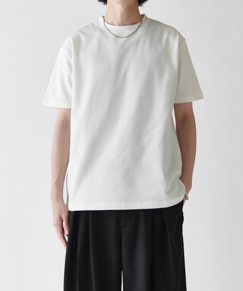 Lui's（ルイス）の「サマーミラノベーシックTシャツ（Tシャツ/カットソー・メンズ・ホワイト/ブラック/チャコールグレー・S/M）」の4枚目の写真
