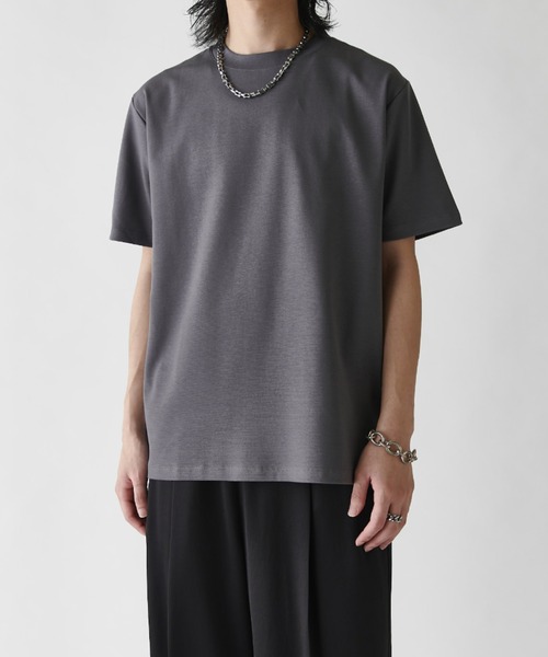 Lui's（ルイス）の「サマーミラノベーシックTシャツ（Tシャツ/カットソー・メンズ・ホワイト/ブラック/チャコールグレー・S/M）」の18枚目の写真