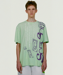 Softscript Tee Light Green