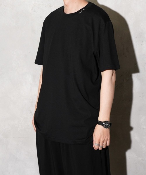 THRIFTY LOOK(スリフティールック)の「THRIFTY LOOK / スリフティールック NECK LOGO CREATOR SS TEE オーガニックコットン 刺繍 ミディアムウェイト Tシャツ(Tシャツ/カットソー・メンズ・ホワイト/ブラック/ネイビー・LARGE/X-LARGE/MEDIUM)」の14枚目の写真