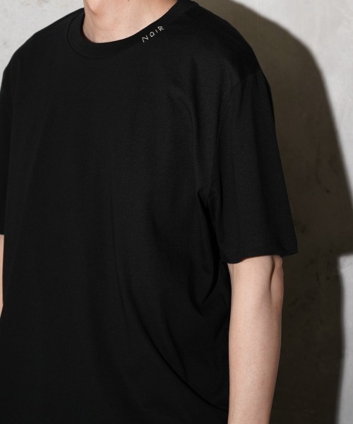 THRIFTY LOOK(スリフティールック)の「THRIFTY LOOK / スリフティールック NECK LOGO CREATOR SS TEE オーガニックコットン 刺繍 ミディアムウェイト Tシャツ(Tシャツ/カットソー・メンズ・ホワイト/ブラック/ネイビー・LARGE/X-LARGE/MEDIUM)」の16枚目の写真