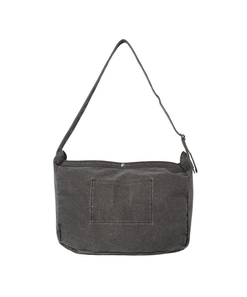 X-girl(エックスガール)の「MIX FONT LOGO FADED SHOULDER BAG(ショルダーバッグ・レディース・ブラウン/ブラック・ONE SIZE)」の5枚目の写真