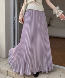 シフォンプリーツスカート