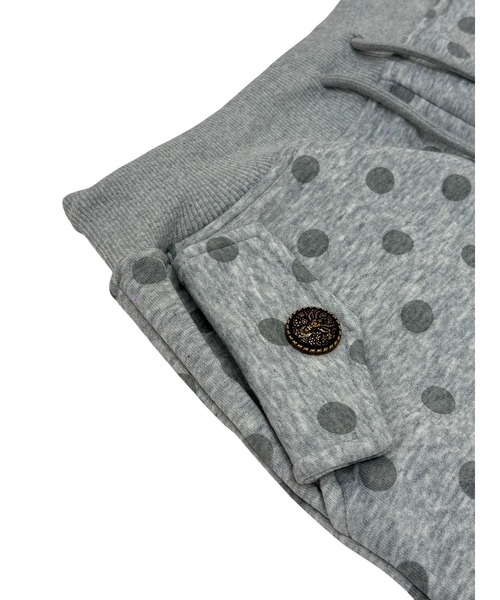 Never mind the XU(ネバーマインドザエックスユー)の「【Never mind the XU】dot sweat shorts / 【ネバーマインド ザ エックスユー】ドットスウェットマイクロショートパンツ(スウェットパンツ・レディース・グレー/ピンク・L)」の20枚目の写真