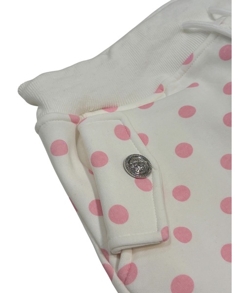 Never mind the XU(ネバーマインドザエックスユー)の「【Never mind the XU】dot sweat shorts / 【ネバーマインド ザ エックスユー】ドットスウェットマイクロショートパンツ(スウェットパンツ・レディース・グレー/ピンク・L)」の22枚目の写真