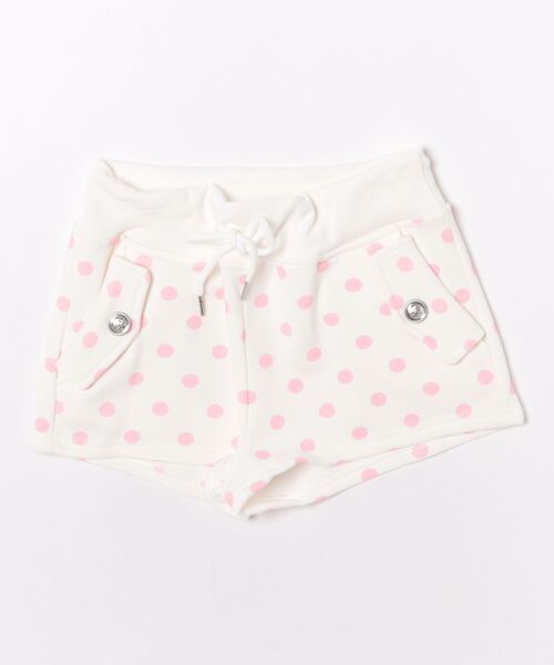 Never mind the XU(ネバーマインドザエックスユー)の「【Never mind the XU】dot sweat shorts / 【ネバーマインド ザ エックスユー】ドットスウェットマイクロショートパンツ(スウェットパンツ・レディース・グレー/ピンク・L)」の16枚目の写真