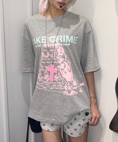 Never mind the XU(ネバーマインドザエックスユー)の「【Never mind the XU】dot sweat shorts / 【ネバーマインド ザ エックスユー】ドットスウェットマイクロショートパンツ(スウェットパンツ・レディース・グレー/ピンク・L)」の20枚目の写真
