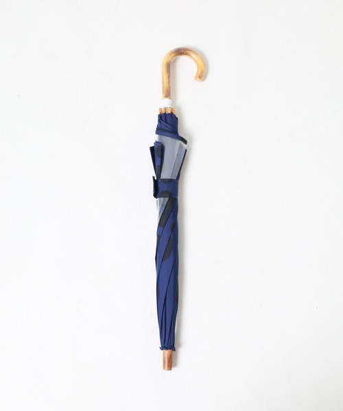 392 plusm（サンキューニプリュスエム）の「392PLUSM KIDS UMBRELLA 45 サンキューニプリュスエム キッズアンブレラ（長傘・キッズ・ブルー系3/ベージュ系5/ブラウン系1/カーキ系2/ネイビー系2/ブラック系2・45cm）」の13枚目の写真