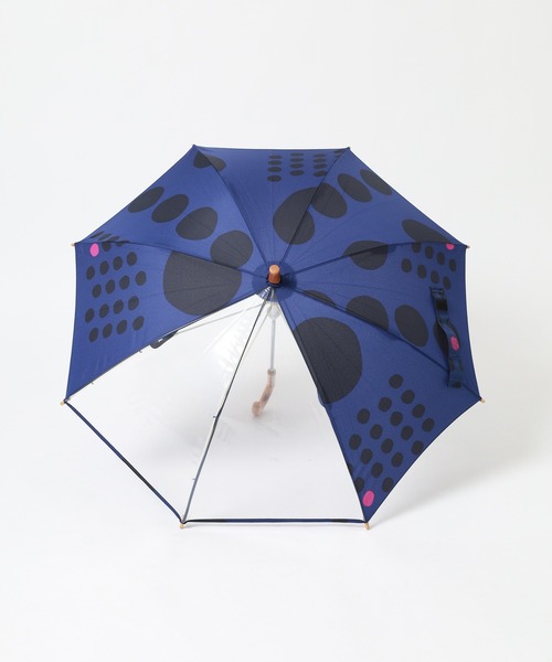 392 plusm（サンキューニプリュスエム）の「392PLUSM KIDS UMBRELLA 45 サンキューニプリュスエム キッズアンブレラ（長傘・キッズ・ブルー系3/ベージュ系5/ブラウン系1/カーキ系2/ネイビー系2/ブラック系2・45cm）」の14枚目の写真