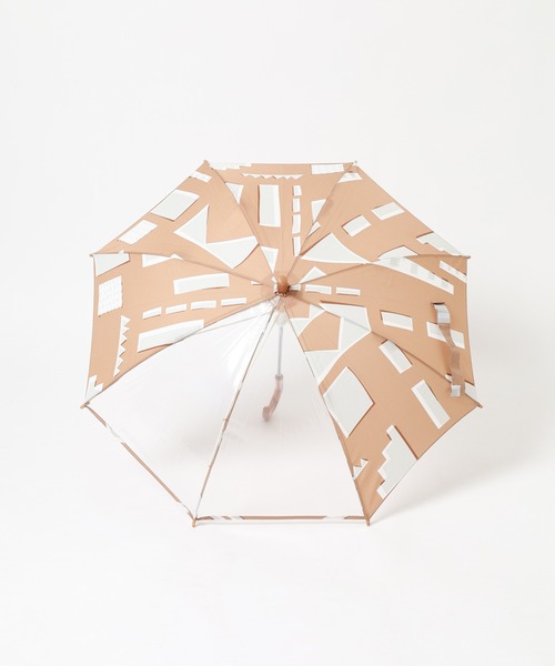 392 plusm（サンキューニプリュスエム）の「392PLUSM KIDS UMBRELLA 45 サンキューニプリュスエム キッズアンブレラ（長傘・キッズ・ブルー系3/ベージュ系5/ブラウン系1/カーキ系2/ネイビー系2/ブラック系2・45cm）」の8枚目の写真