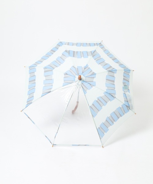 392 plusm（サンキューニプリュスエム）の「392PLUSM KIDS UMBRELLA 45 サンキューニプリュスエム キッズアンブレラ（長傘・キッズ・ブルー系3/ベージュ系5/ブラウン系1/カーキ系2/ネイビー系2/ブラック系2・45cm）」の18枚目の写真